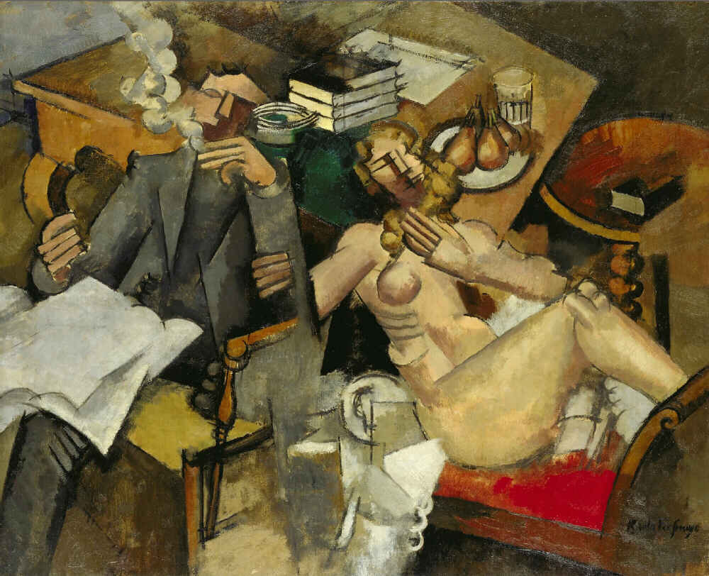 Married Life by Roger de la Fresnaye, 1912